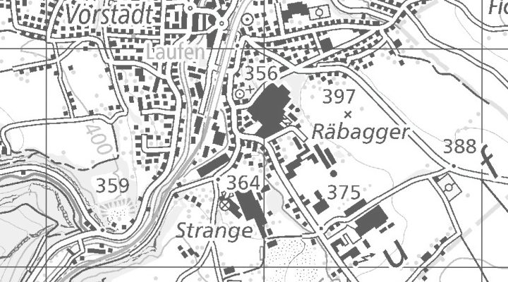 Kartenausschnitt: Wahlenstrasse 46, 4242 Laufen