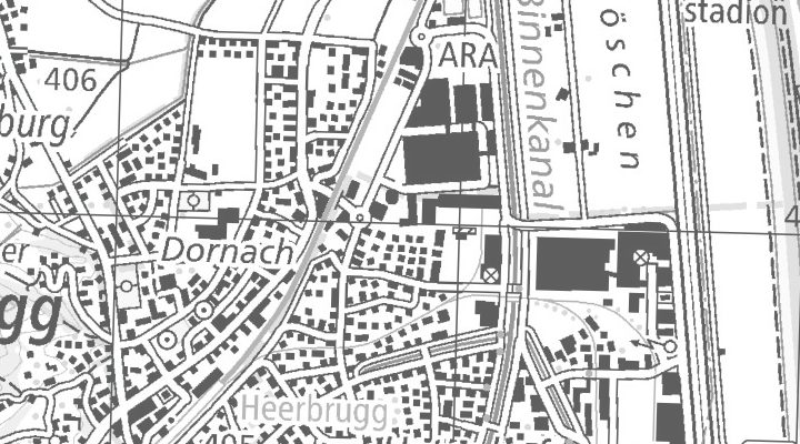 Kartenausschnitt: Rosenbergsaustrasse 8, 9435 Heerbrugg