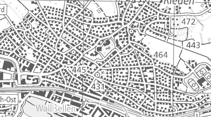 Kartenausschnitt: Richtistrasse 9, 8304 Wallisellen