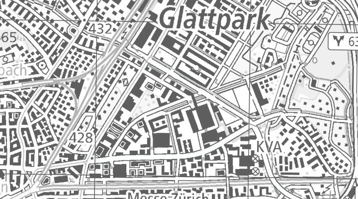 Kartenausschnitt: Leutschenbachstrasse 95, 8050 Zürich