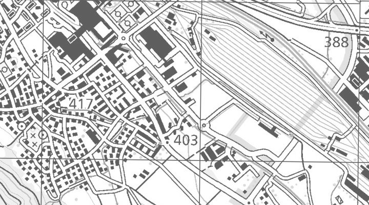 Kartenausschnitt: Industriestrasse 124, 8957 Spreitenbach
