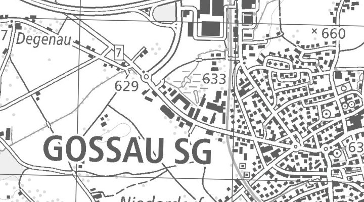 Kartenausschnitt: Wilerstrasse 82, 9200 Gossau