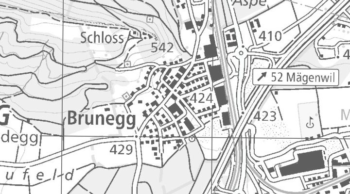 Kartenausschnitt: 5505 Birr