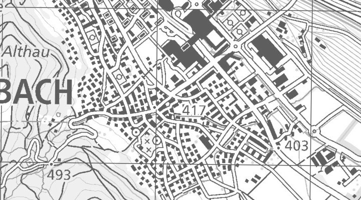 Kartenausschnitt: Dorfstrasse 116, 8957 Meilen
