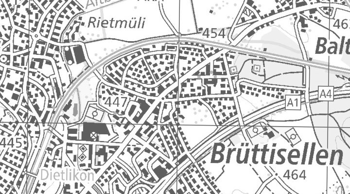 Kartenausschnitt: Ruchstuckstrasse 31, 8306 Brüttisellen