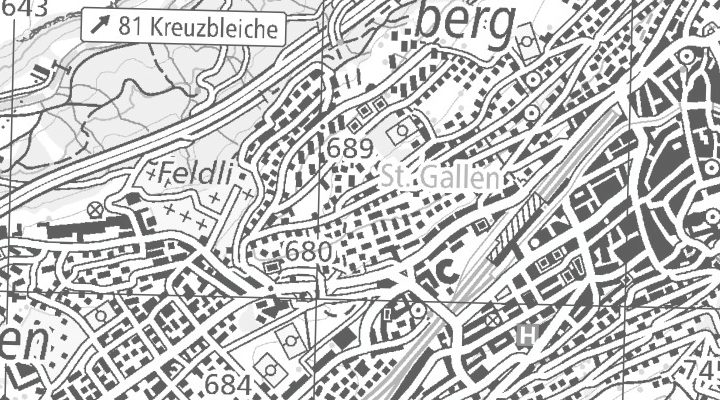 Kartenausschnitt: 9000 Region Ost