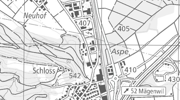 Kartenausschnitt: Alte Lenzburgerstrasse 6, 5242 Birr