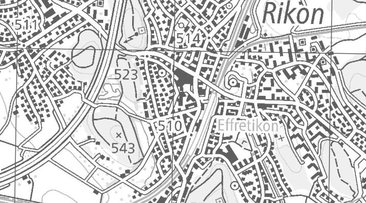 Kartenausschnitt: Märtplatz 19, 8307 Effretikon