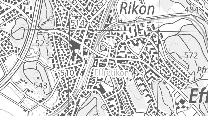 Kartenausschnitt: Rikonerstrasse 18, 8307 Effretikon