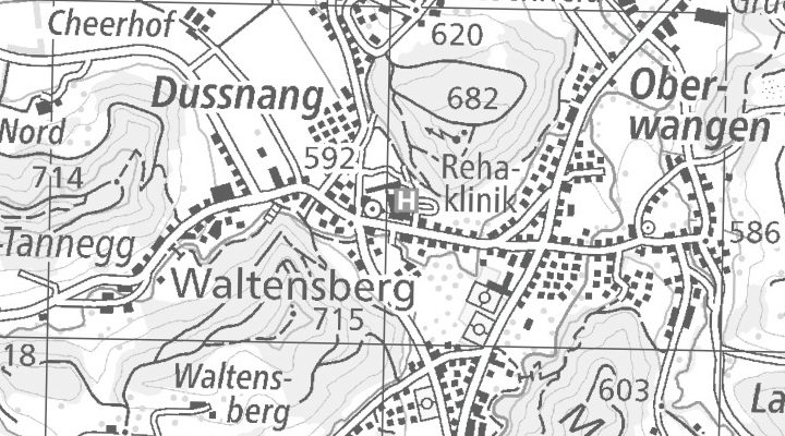 Kartenausschnitt: Kurhausstrasse 34, 8374 Dussnang