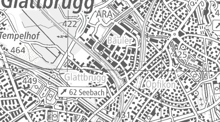Kartenausschnitt: Sägereistrasse 29, 8152 Glattbrugg