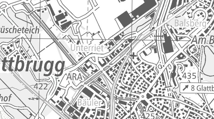 Kartenausschnitt: Flughofstrasse 39a, 8152 Glattbrugg