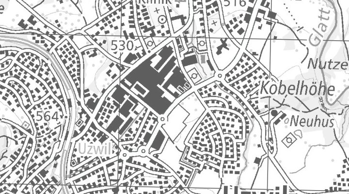 Kartenausschnitt: Gupfenstrasse 5, 9240 Uzwil