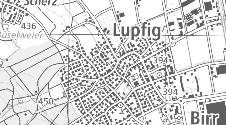 Kartenausschnitt: Gass 8, 5242 Lupfig