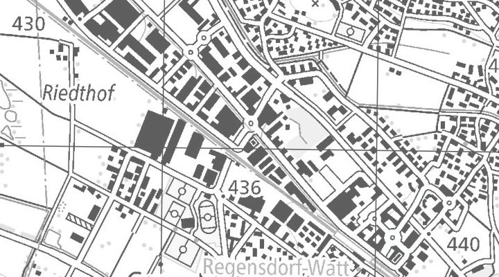 Kartenausschnitt: Adlikerstrasse 246, 8105 Regensdorf