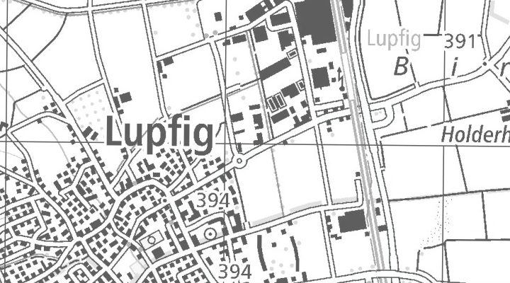 Kartenausschnitt: Gass 8, 5242 Lupfig