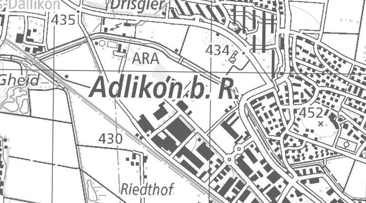 Kartenausschnitt: Allmendstrasse 2, 8105 Regensdorf