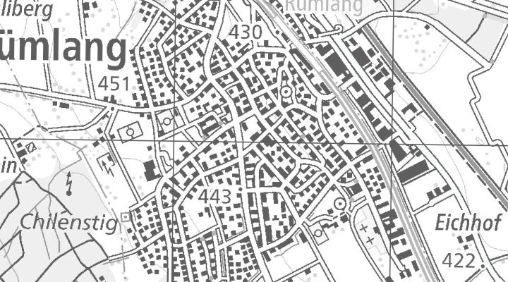 Kartenausschnitt: Glattalstrasse 207, 8153 Rümlang