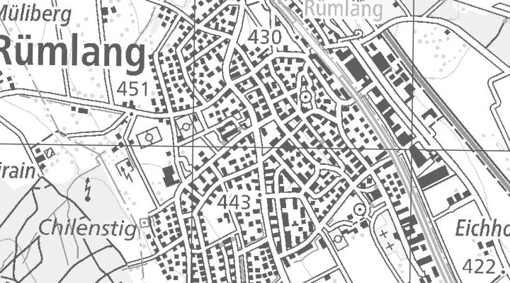 Kartenausschnitt: Hofwisenstrasse 52, 8153 Rümlang