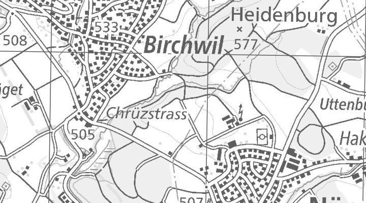 Kartenausschnitt: Alte Winterthurerstrasse 88, 8309 Nürensdorf