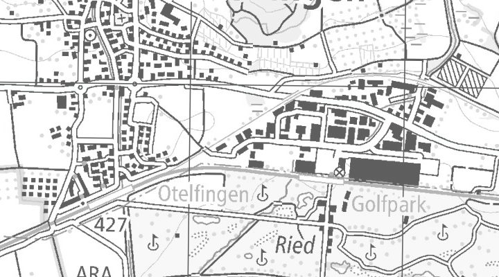 Kartenausschnitt: Industriestrasse 54, 8112 Otelfingen