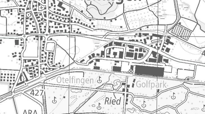 Kartenausschnitt: Industriestrasse 50, 8112 Otelfingen