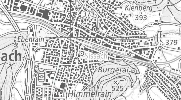 Kartenausschnitt: Reuslistrasse 35, 4450 Sissach