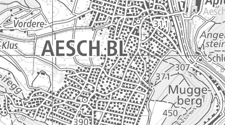 Kartenausschnitt: Brüelweg 66, 4147 Aesch BL