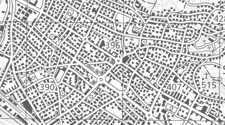 Kartenausschnitt: Region Wettingen