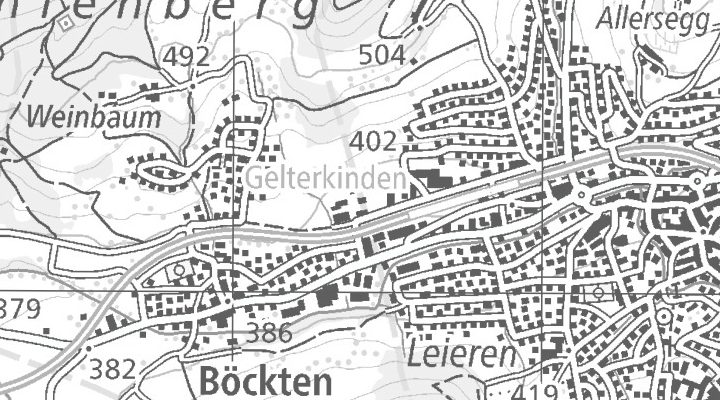 Kartenausschnitt: Schaubsmattweg 4, 4461 Böckten
