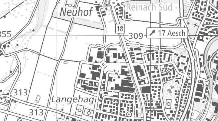 Kartenausschnitt: Therwilerstrasse 2, 4147 Aesch