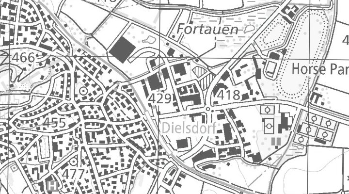 Kartenausschnitt: Industriestrasse 3, 8157 Dielsdorf