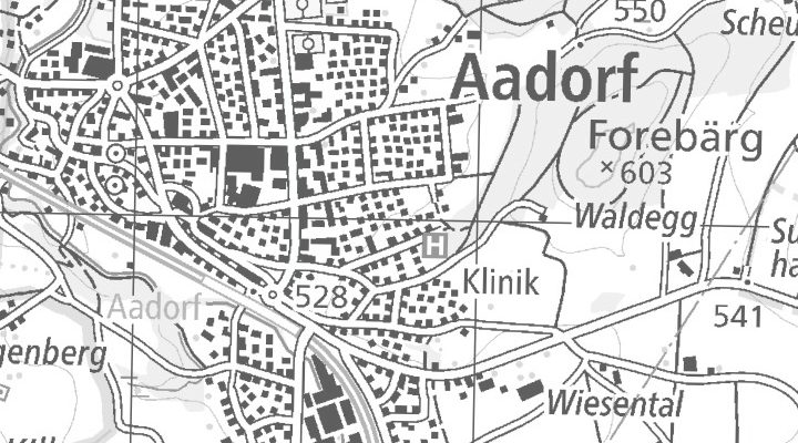Kartenausschnitt: Mühlewiesestr. 30, 8355 Aadorf