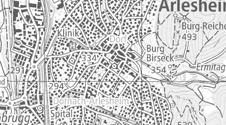 Kartenausschnitt: Domplatz 9, 4144 Arlesheim