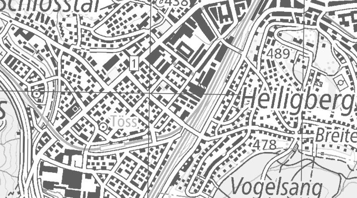 Kartenausschnitt: Maienstrasse 15, 8406 Winterthur