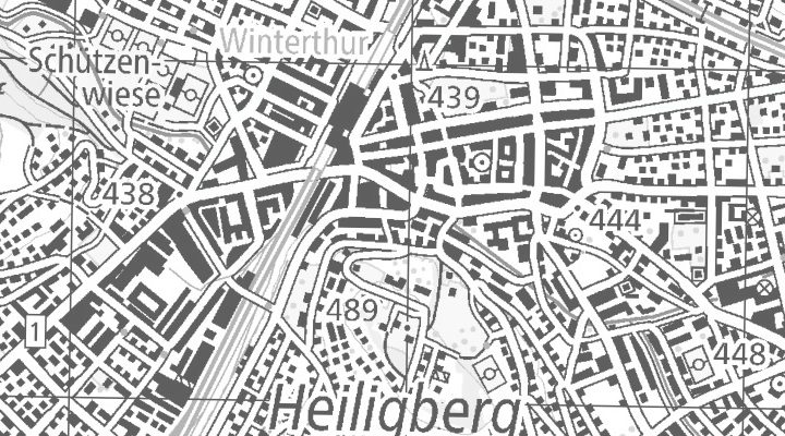 Kartenausschnitt: Lagerhausstrasse 5, 8400 Winterthur