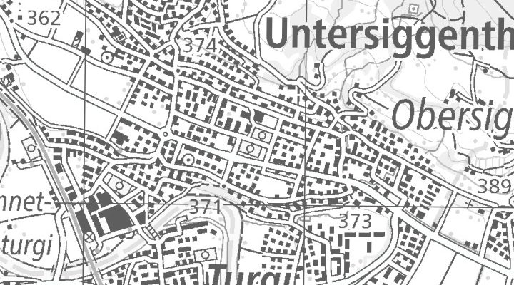Kartenausschnitt: Austrasse, 5300 Untersiggenthal