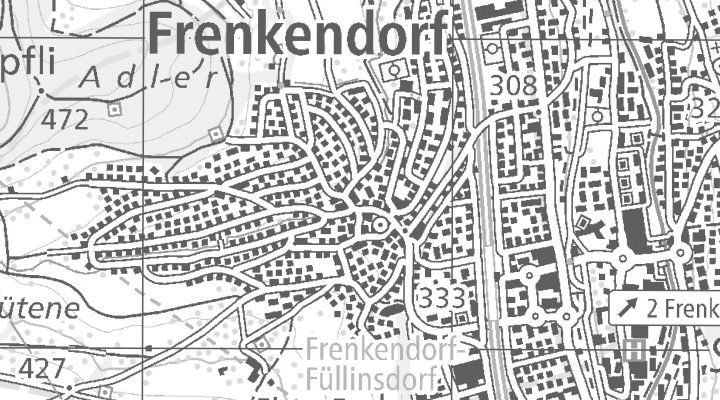 Kartenausschnitt: Eben-Ezerweg 50, 4402 Frenkendorf