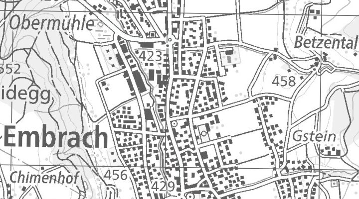 Kartenausschnitt: Stationsstrasse 90, 8424 Embrach