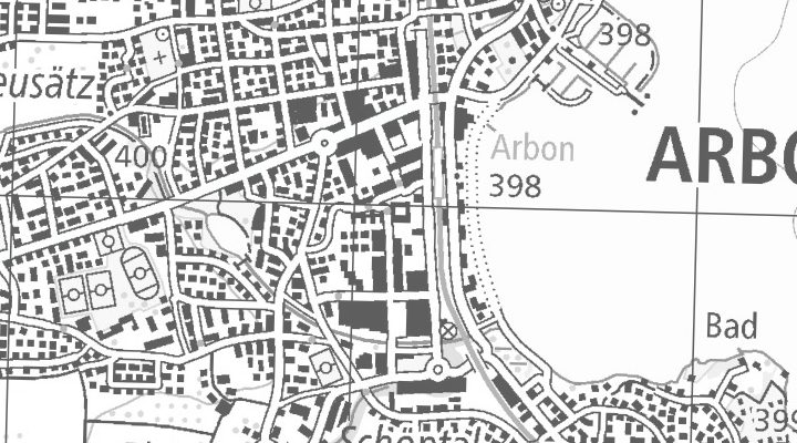Kartenausschnitt: Giessereistrasse 12, 9320 TG Arbon