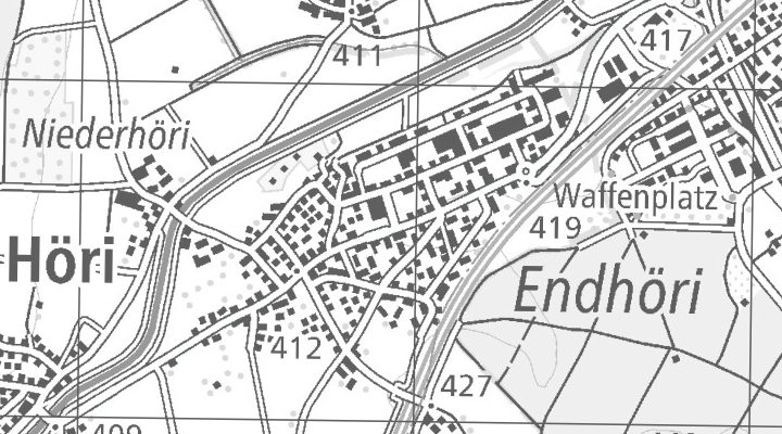 Kartenausschnitt: Wehntalerstrasse 38, 8181 Höri