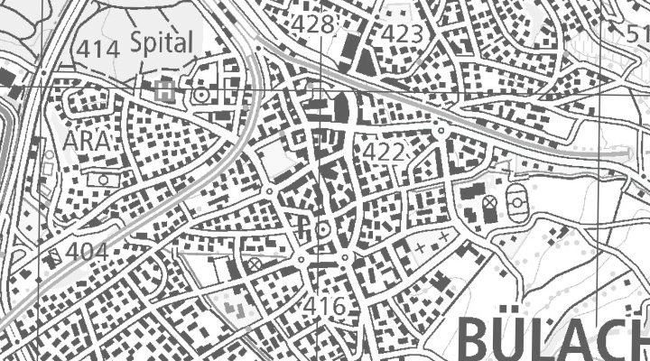 Kartenausschnitt: Marktgasse 9, 8180 Bülach