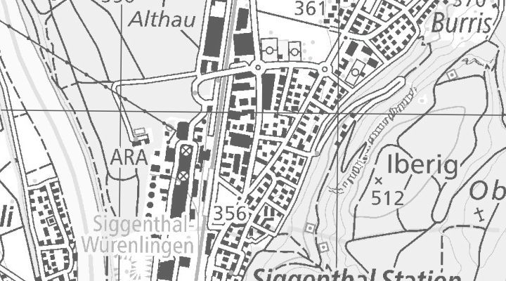 Kartenausschnitt: Döttingerstrasse 11, 5303 Würenlingen