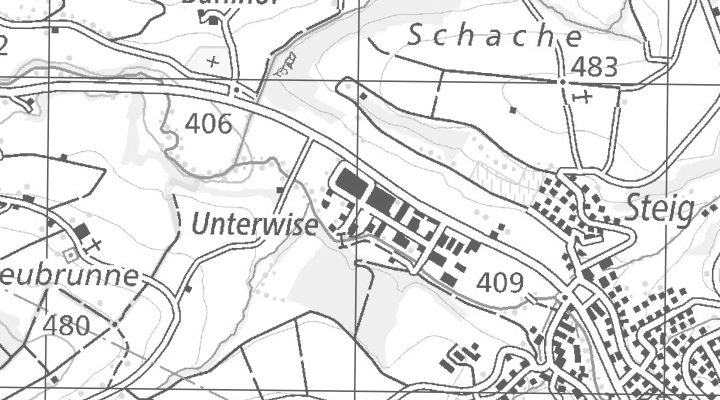 Kartenausschnitt: Weststrasse 16, 5426 Lengnau AG