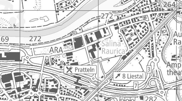 Kartenausschnitt: Lohagstrasse 14, 4133 Pratteln