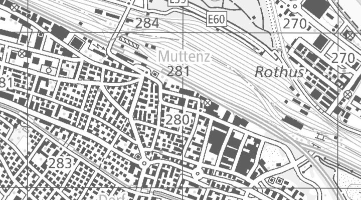 Kartenausschnitt: Junkermattstrasse 10, 4132 Muttenz