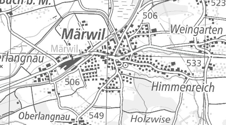 Kartenausschnitt: Märwil