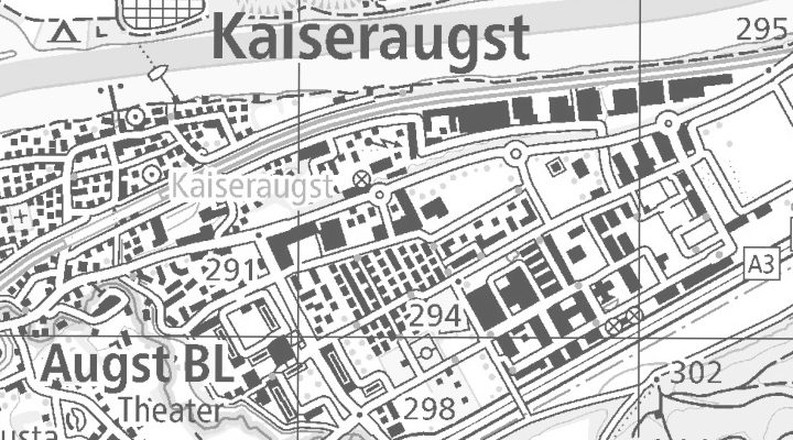 Kartenausschnitt: Lerchenweg 21, 4303 Kaiseraugst