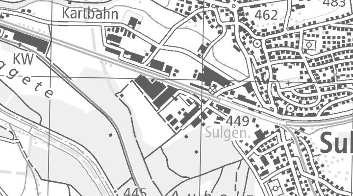 Kartenausschnitt: Zelgstrasse 8, 8583 Sulgen