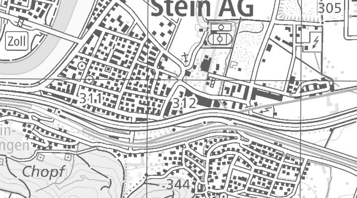 Kartenausschnitt: Rüchligstrasse 53, 4332 Stein